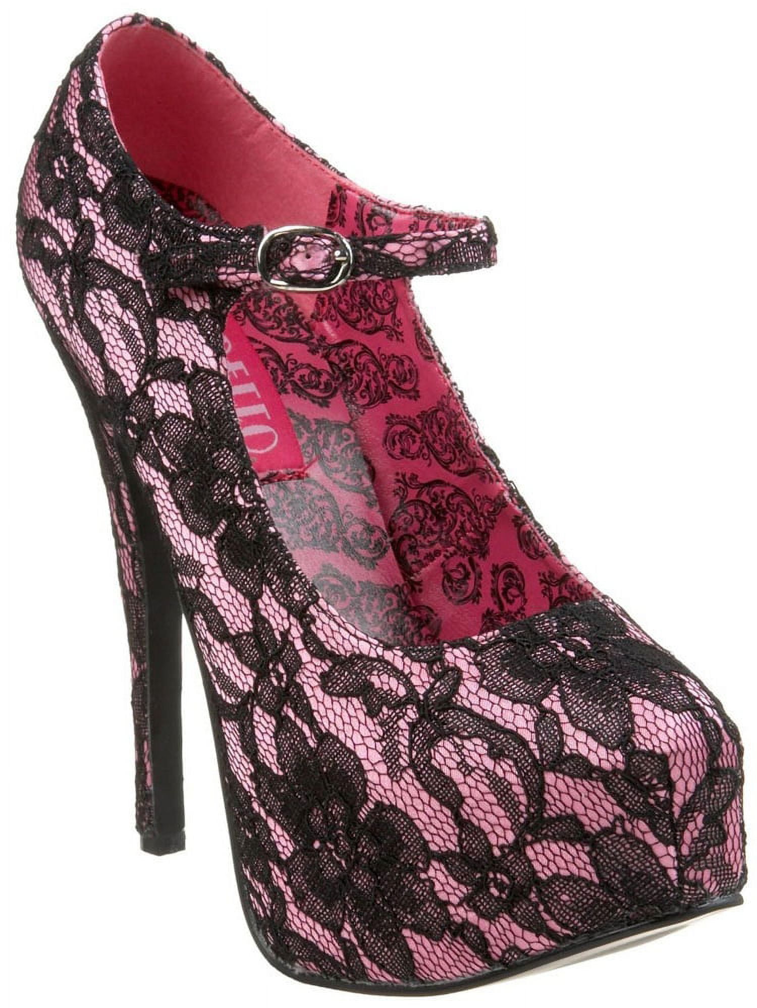 Maisie Concealed Platform Shoe Boots in Black | ikrush