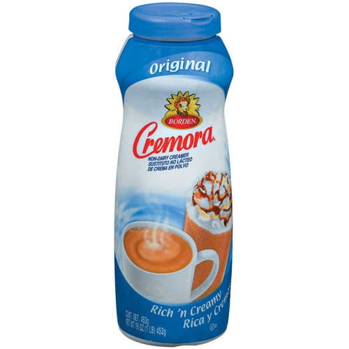 Borden Coffee Creamer Non-Dairy Powdered Cremora Original 16 oz. (Pack of 2)
