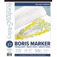 Borden & Riley 14" x 17" 37 Boris Marker Layout Bright White