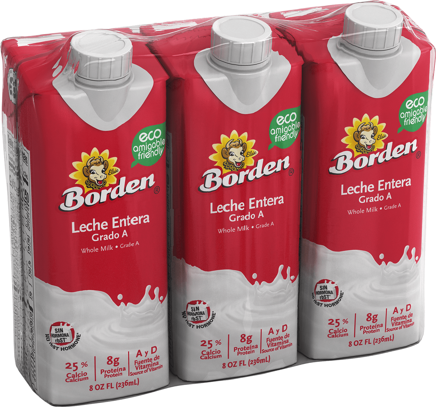 Borden Whole Milk 3pk/8oz
