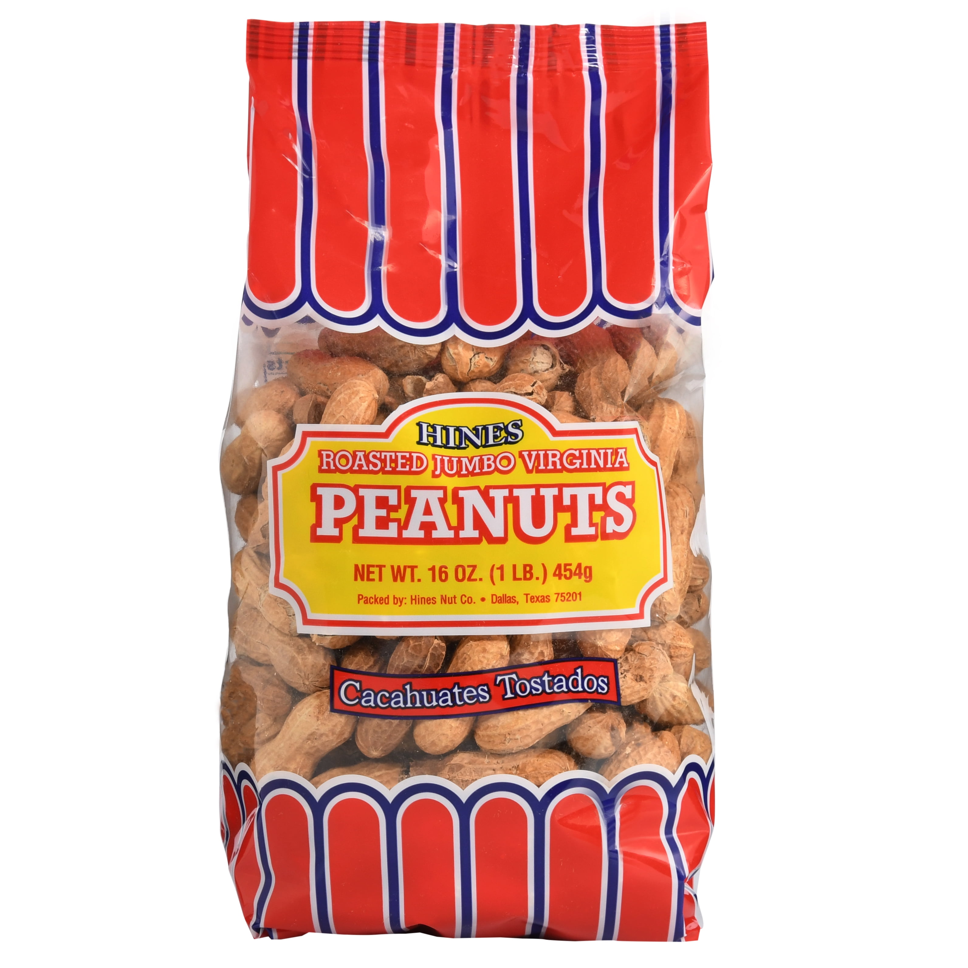 Borden's Valencia Hines Roasted Jumbo Virginia Peanuts, 16 oz
