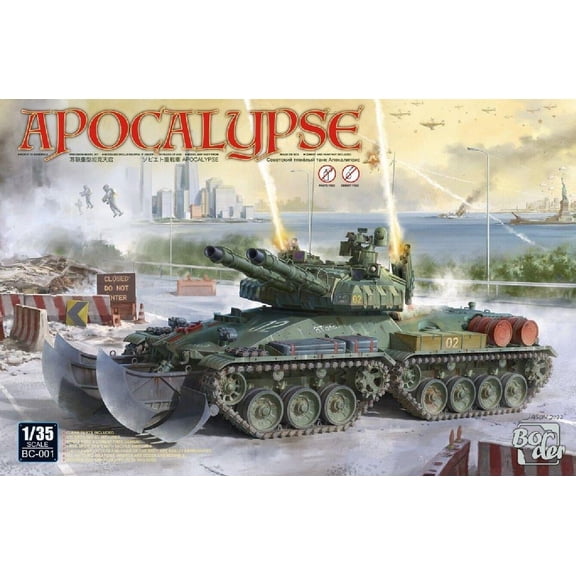 Border 1/35 Scale Super Heavy Tank "Apocalypse" plasticmodel kit BC001
