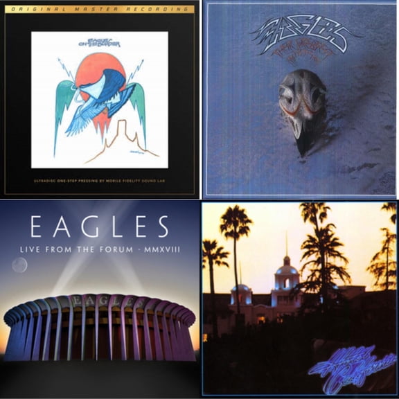 On The Border (2LP/180G/45RPM Supervinyl Ultradisc One-Step/Original Masters/Limited/Numbered) & Their Greatest Hits 1971-1975 & Live From The Forum Mmxviii (4LP/180G) & Hotel California