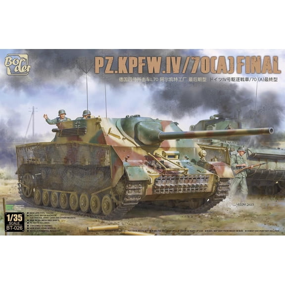 Border BT-026 1/35 Pz.Kpfw.IV L/70(A) Final Porduction Plastic Model Kit