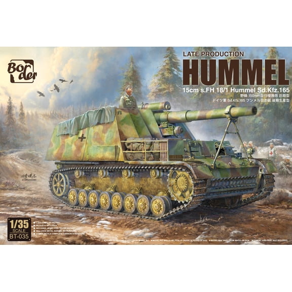 Border BT-035 1/35 Scale Sd.Kfz.165 Late Production Plastic Model Kit