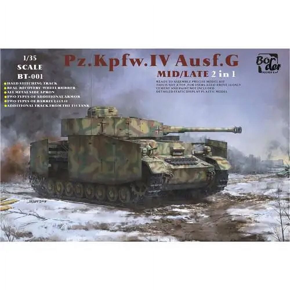 Model BT050 Border BT025 1/35 Scale Model Kit – Pz.Kpfw.IV Ausf.J