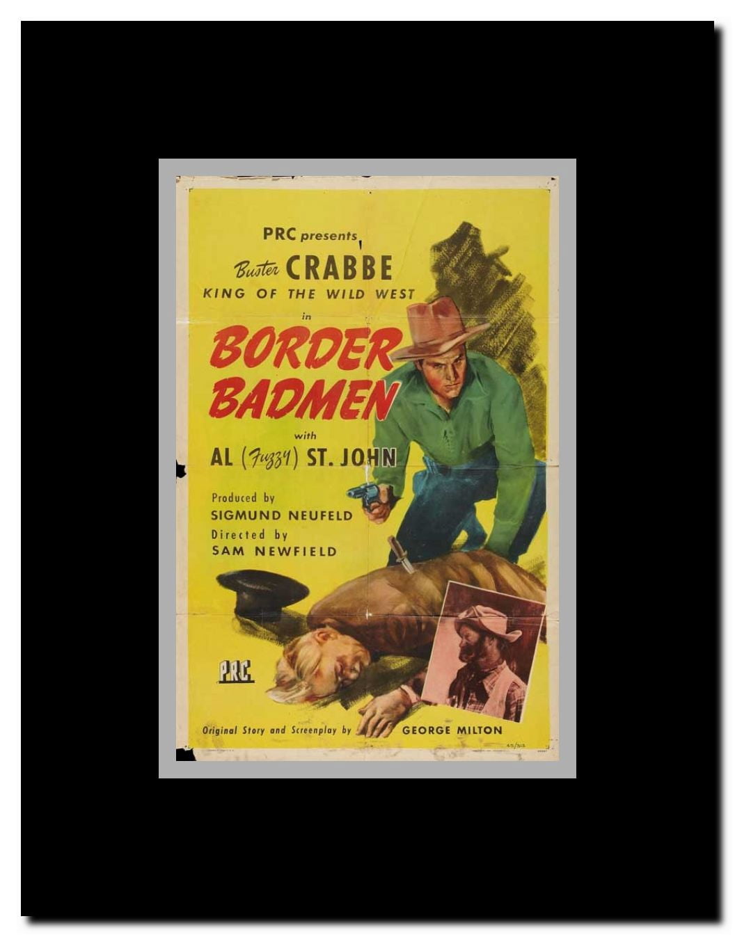 Border Badmen Framed Movie Poster