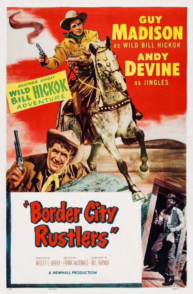 Border City Rustlers U Canvas Art - (24 x 36)