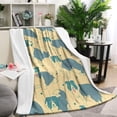 thumbnail image 1 of Border Collie Blanket,Comfortable Soft Lamb Wool Throw Blanket,All Season,Warm Lightweight Blankets for Sofa Bed Couch Living Room Chair,60"x80", 1 of 4