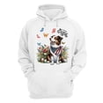 thumbnail image 1 of Border Collie Celebrates Spring and Enjoys a Happy Easter Hoodie Unisex Merch Hoodies Borders Dog Lovers Gifts Idea - 02001, 1 of 6