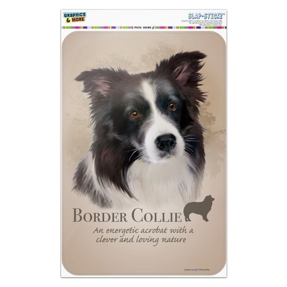 Border Collie Dog Breed Home Business Office Sign