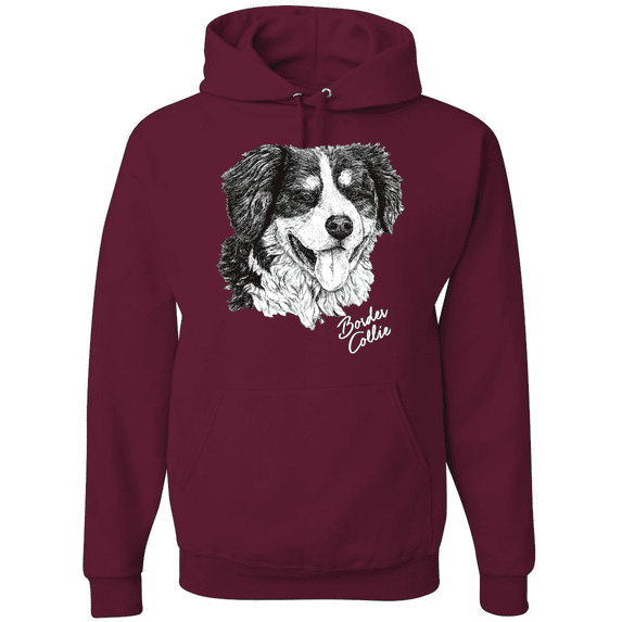 Border Collie Dog Lover Pet Owner Animal Lover Graphic Hoodie Sweatshirt