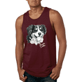thumbnail image 1 of Border Collie Dog Lover Pet Owner Animal Lover Graphic Tank Top, 1 of 1