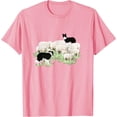 thumbnail image 1 of Border Collie Dogs Herding Sheep Softstyle Unisex T-Shirt,Light Pink Color,Size XL, 1 of 5