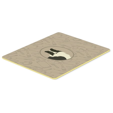 Border Collie In the Kitchen Kitchen or Bath Mat 24x36