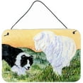 thumbnail image 1 of Border Collie Indoor Aluminium Metal Wall Or Door Hanging Prints, 1 of 1