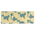 thumbnail image 1 of Border Collie Kitchen Rug Mat,Kitchen Runner Rugs Non Skid Washable,Decorative Kitchen Floor Mats for Kitchen,Sink,Laundry,17"X47", 1 of 5