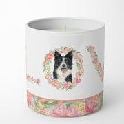 Border Collie Love 10 oz Decorative Soy Candle