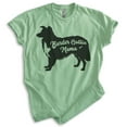 thumbnail image 1 of Border Collie Mama T-shirt, Unisex Women's Shirt, Border Collie Owner, Cute Dog Mom Gift, Heather Apple Green, XX-Large, 1 of 6