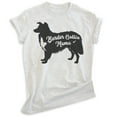 thumbnail image 1 of Border Collie Mama T-shirt, Unisex Women's Shirt, Border Collie Owner, Cute Dog Mom Gift, Heather Ash, Medium, 1 of 6
