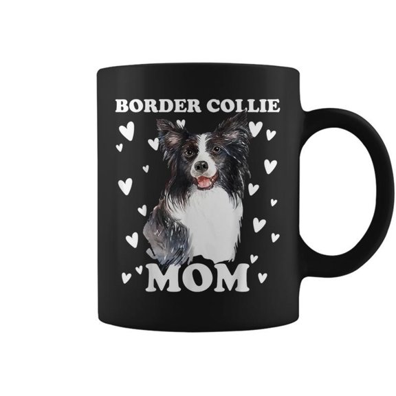 Border Collie Mom Mummy Mama Mum Mommy Mother Coffee Mugs