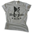 thumbnail image 1 of Border Collie Mom T-shirt, Unisex Women's Shirt, Border Collie Owner, Cute Dog Mom Gift, Dark Heather Gray, Large, 1 of 6
