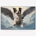 thumbnail image 1 of Border Collie Pet Memorial Canvas - Dog Memorial Gifts for Loss of Dog, Bereavement Gifts for The Loss of Pet - Pet Memorial Gifts - Dog Cat Memorial Poster, 1 of 5