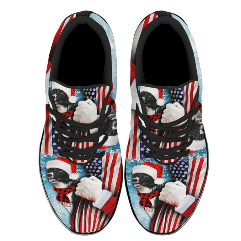Border Collie Sneakers - Black Border Collie Sneakers - Black