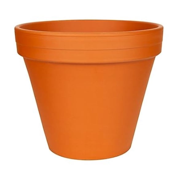 Border Concepts 800110 Frost-Resistant Terra Cotta Red Planter Pot, 6 in.