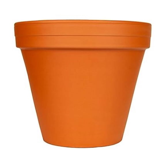 Border Concepts 800114 Terra Cotta Planter Pot, Terra Cotta Red, 8 in.