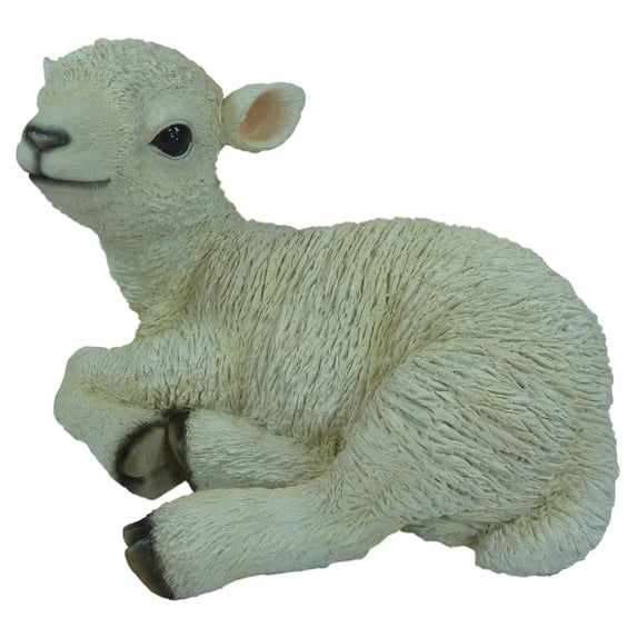 Border Concepts Sitting Lamb Statue