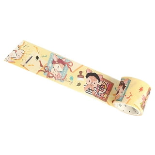 2pcs Japanese hand tearing, washi tape 0.8cm, DIY hand account