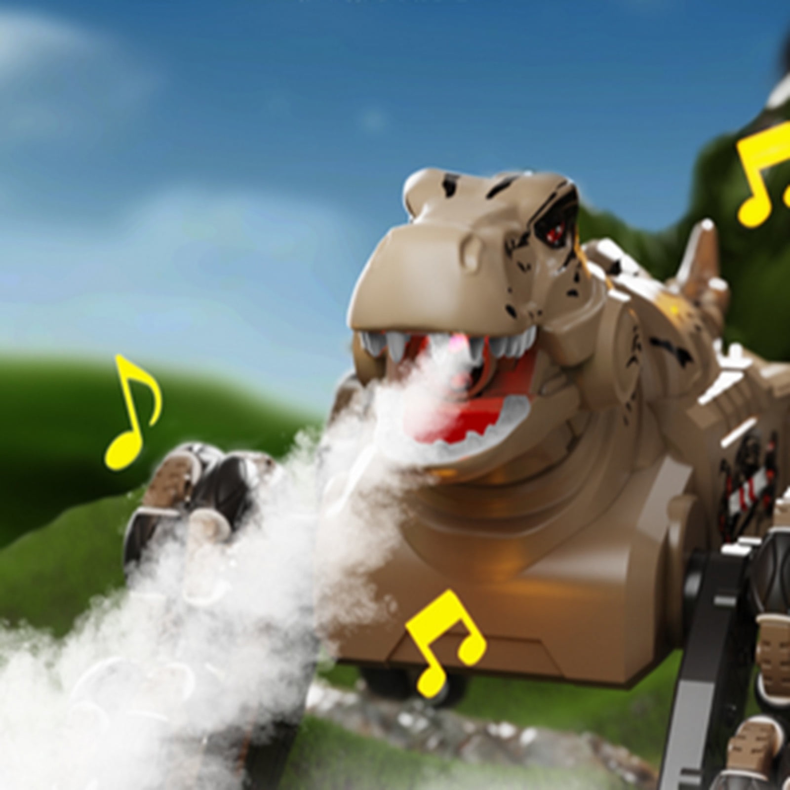 Border Eight Wheel Variant Dinosaur Stunt Car Spray Deformation Remote