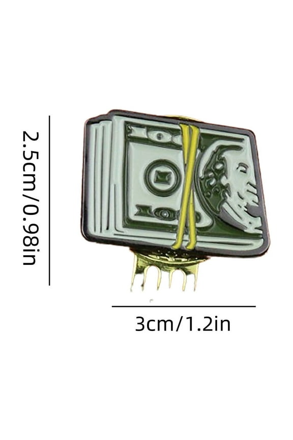 Border New Metal Hat Clip Decoration Baseball Cap Fisherman Hat Clip