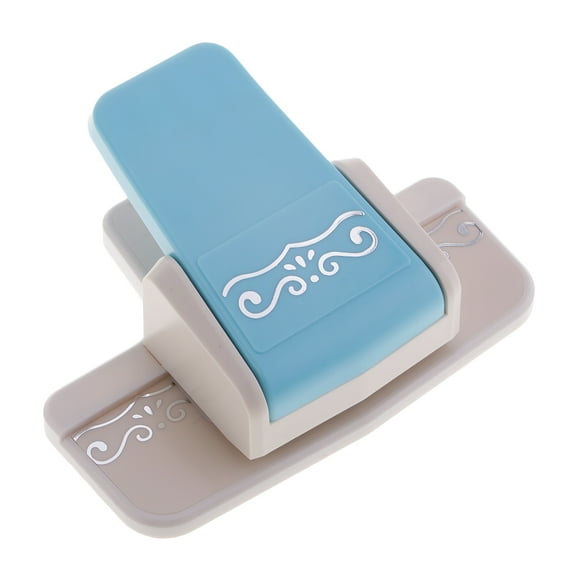 Border Punch Paper Edger Scrapbook Craft Card Making DIY Card Border Blue