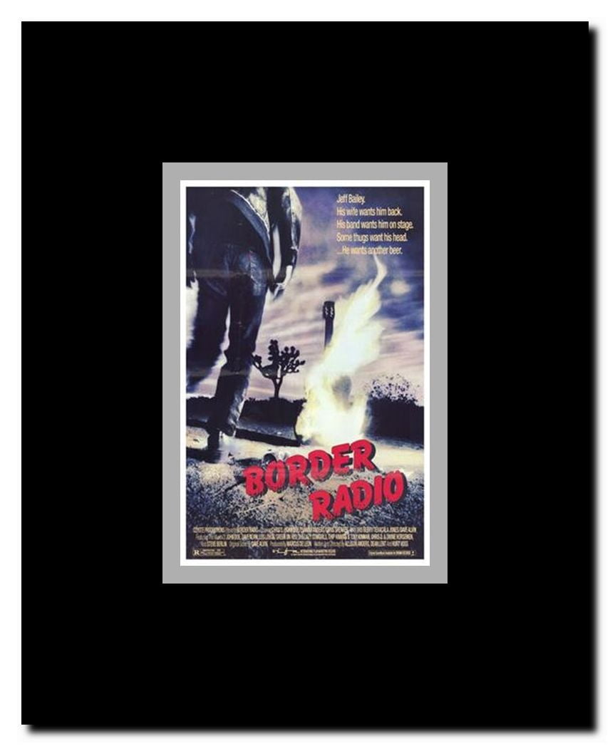 Border Radio Framed Movie Poster
