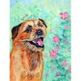 thumbnail image 1 of Border Terrier House Size Canvas Flag, 1 of 1
