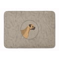 thumbnail image 1 of Border Terrier In the Kitchen Machine Washable Memory Foam Mat, 1 of 4