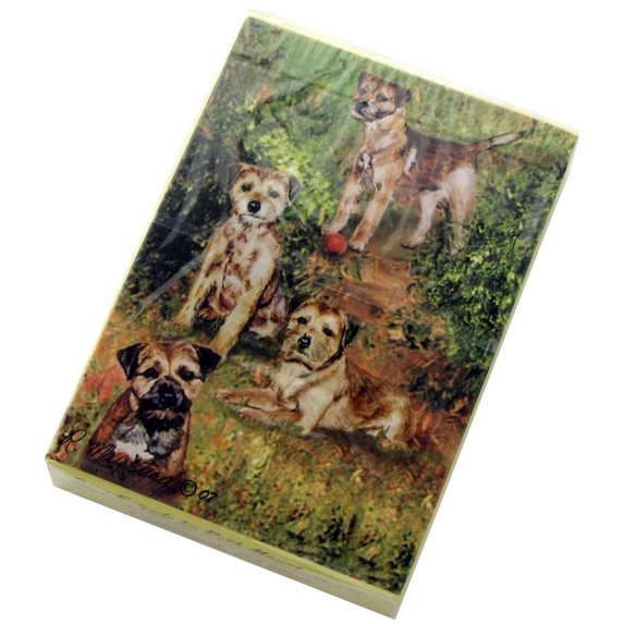 Border Terrier Playing Cards