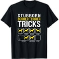 thumbnail image 1 of Border Terrier Stubborn Tricks Gift T-Shirt, 1 of 4