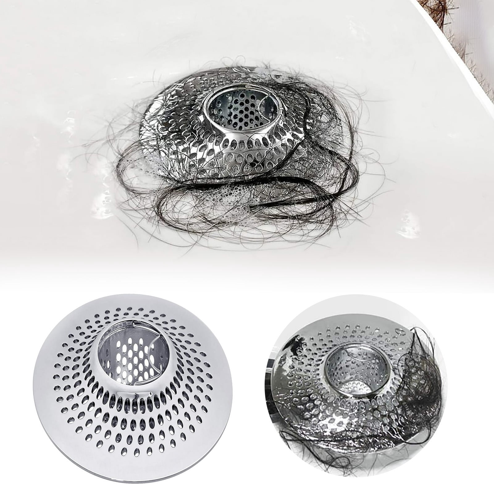 Border Wash Basin Bathtub Hair Filter Sewer Floor Drain Bathroom