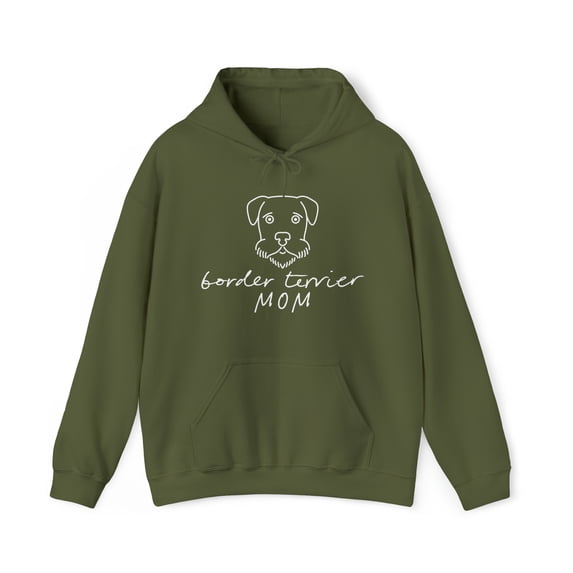 Border terrier Dog Mom Hoodie, Gifts, Hooded Sweatshirt