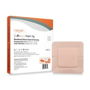 Bordered Silver Foam Ag Sterile Absorbent Antibacterial Dressing