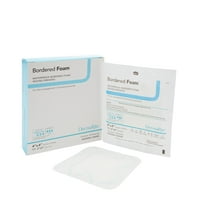BorderedFoam Foam Dressing 4 x 4" Square With Border Waterproof Backing 00298E 10 per Box