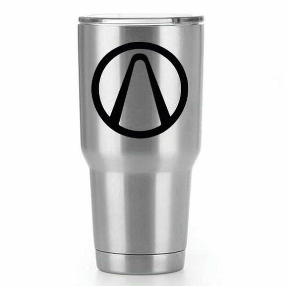 Borderland: Vault | Vault Hunter Symbol |Single Yeti Decal | 3-Inch Black Vinyl Decal