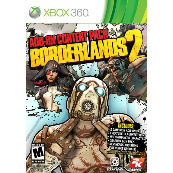 Borderlands 2: Add-on Content Pack - Xbox 360 (NEW SKU)