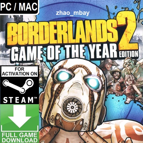 Borderlands 2 Game Of The Year Edition Goty Pc / Mac Steam Key Global Fast Sent!