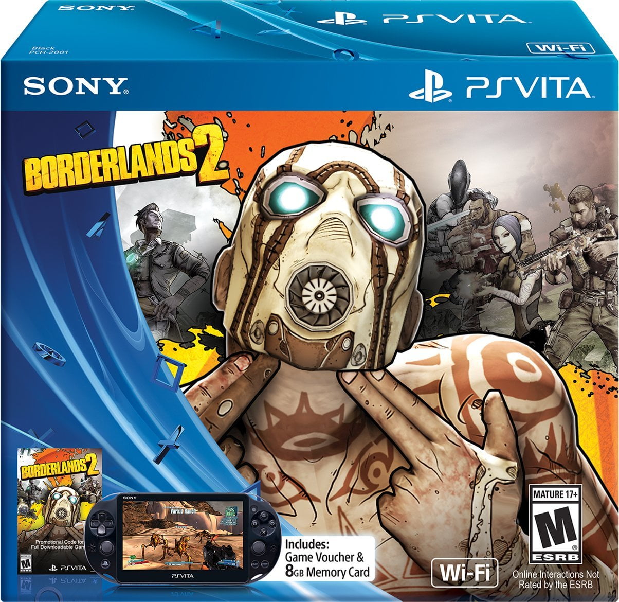 PlayStation Vita w/Borderland Hardware Console - Walmart.com