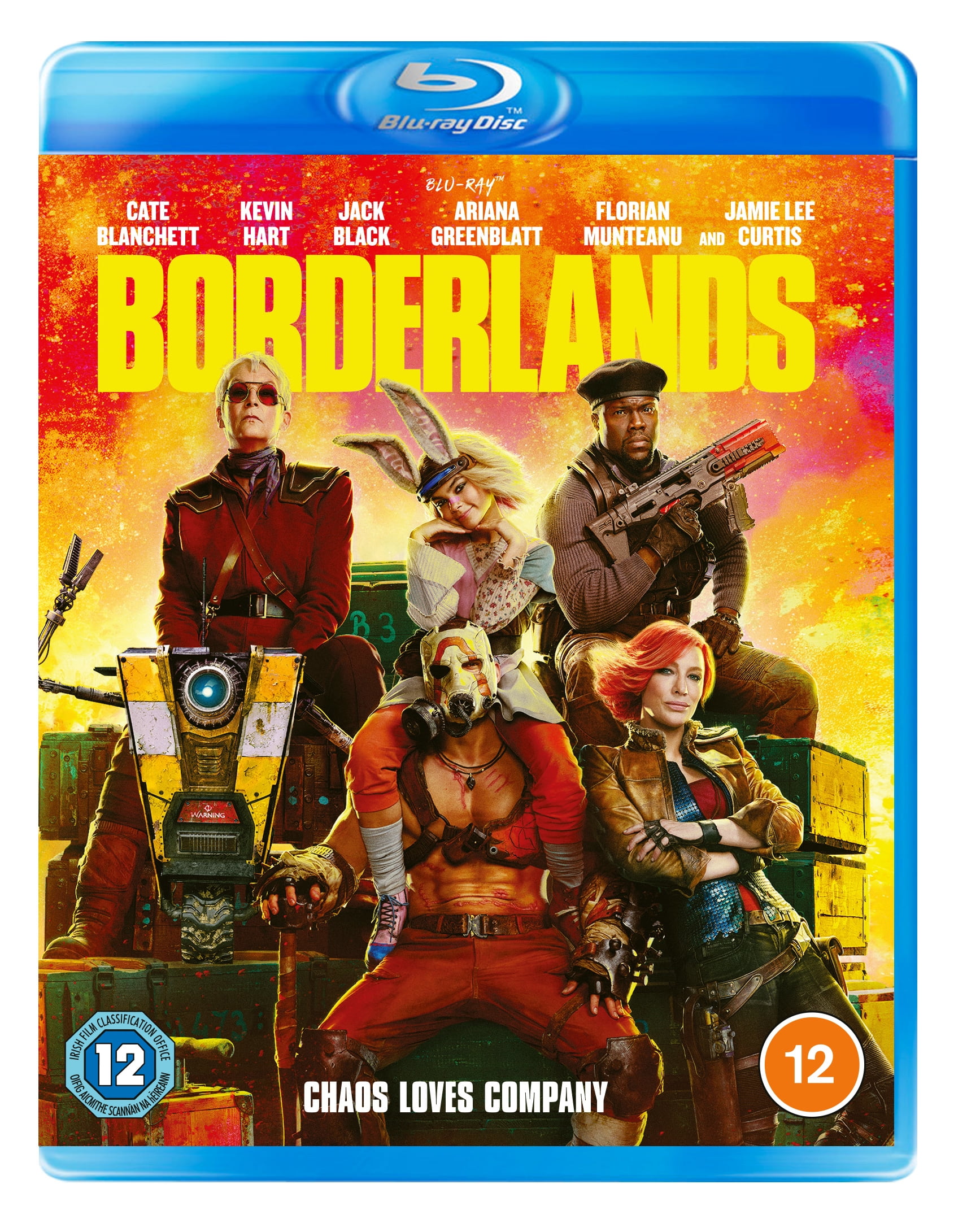 Borderlands (Blu-ray) Ariana Greenblatt Jack Black Kevin Hart Cate