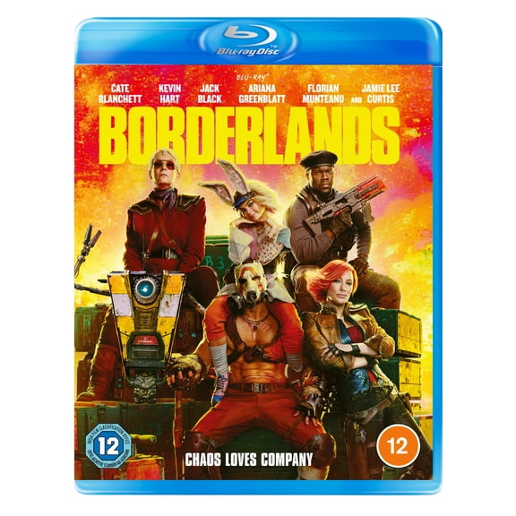 Borderlands (Blu-ray) Ariana Greenblatt Jack Black Kevin Hart Cate Blanchett Jamie-Lee Curtis